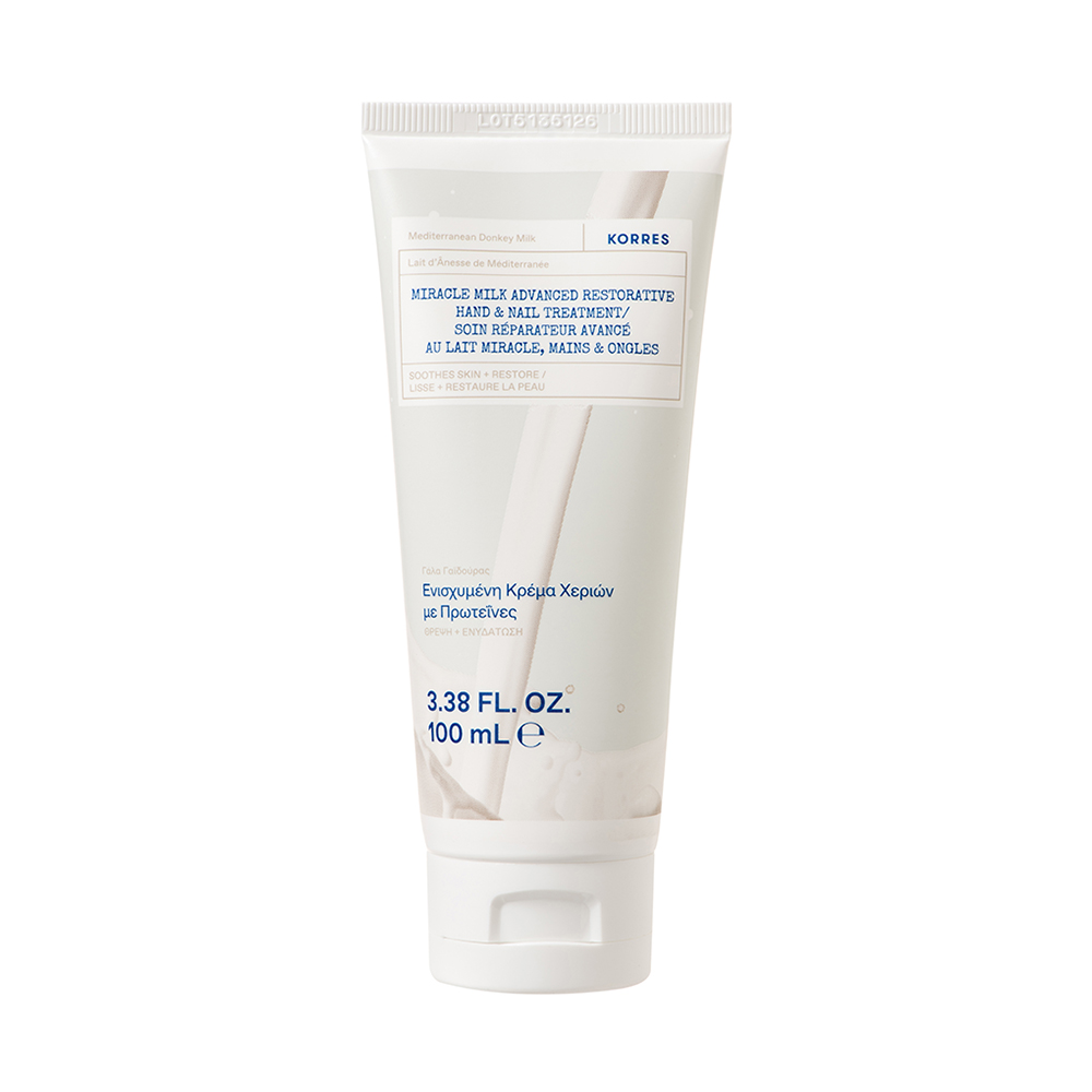 KORRES - ΓΑΛΑ ΓΑΙΔΟΥΡΑΣ Ενισχυμένη Κρέμα Χεριών με πρωτείνες - 100ml